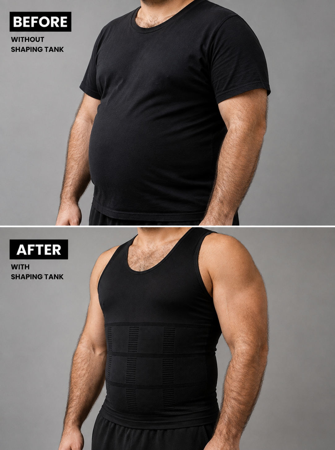 FormCore men's compression tank top, product view